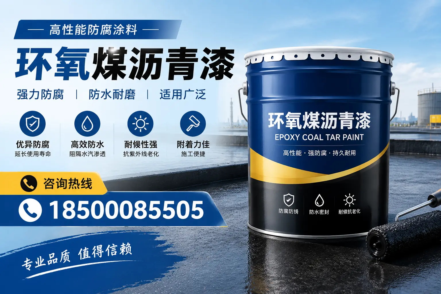 环氧煤沥青漆的主要成分与功能，汝南用户深度了解